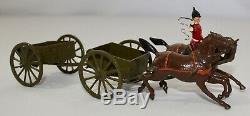 Britains Toy Lead Soldiers General Service Limbered Wagon, Set #1330