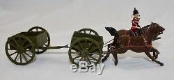 Britains Toy Lead Soldiers General Service Limbered Wagon, Set #1330