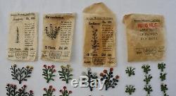 Britains Toy Metal MINIATURE GARDENING in Original Box. Packets of Flowers #16MG
