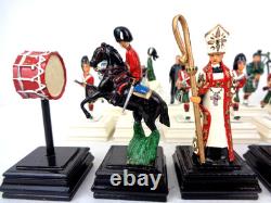 Britains Toy Soldier 54mm Chess Set 32 Pc Beautifully Repainted England Scotland