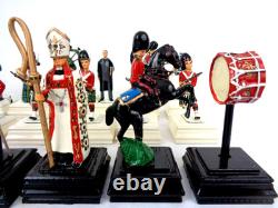 Britains Toy Soldier 54mm Chess Set 32 Pc Beautifully Repainted England Scotland