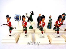 Britains Toy Soldier 54mm Chess Set 32 Pc Beautifully Repainted England Scotland