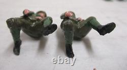 Britains Toy Soldiers #1730 Royal Regiment of Artillery Gunners Set of 8 Figures