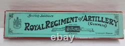 Britains Toy Soldiers #1730 Royal Regiment of Artillery Gunners Set of 8 Figures