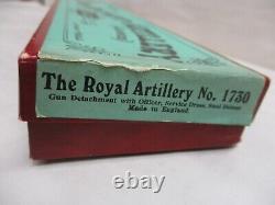 Britains Toy Soldiers #1730 Royal Regiment of Artillery Gunners Set of 8 Figures