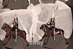 Britains Toy Soldiers 9th Lancers Mounted Band Number 40191 Hollow Cast