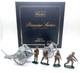 Britains Toy Soldiers Charles Biggs Howitzer Limber & 4 Man Crew 8912 54mm