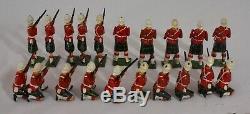 Britains Toy Soldiers GORDON HIGHLANDERS #118. 5 Sets Combined. 32 Pieces. 1914