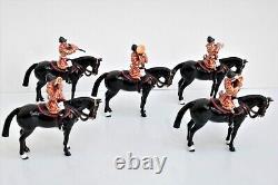 Britains Toy Soldiers Mounted Band of the Lifeguards Set 2 Number 00074