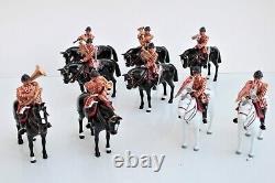 Britains Toy Soldiers Mounted Band of the Lifeguards Set 2 Number 00074