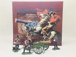 Britains Toy Soldiers Napoleonic Wars French Imperial Guard With Cannon 00289