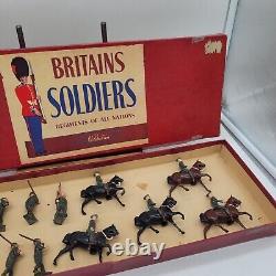 Britains Toy Soldiers Post War #267 US Calvary Infantry No Play Tin Metal