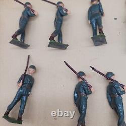 Britains Toy Soldiers Post War #267 US Calvary Infantry No Play Tin Metal