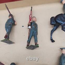 Britains Toy Soldiers Post War #267 US Calvary Infantry No Play Tin Metal