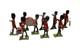 Britains Toy Soldiers Scots Guards Marching Band Drum And Bugle Set