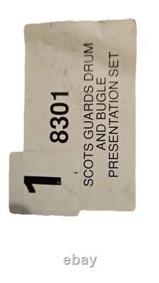 Britains Toy Soldiers Scots Guards Marching Band Drum and Bugle Set