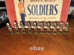 Britains Toy Soldiers Set #119 The Gloucestershire Regiment Firing Rare