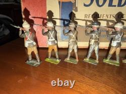 Britains Toy Soldiers Set #119 The Gloucestershire Regiment Firing Rare