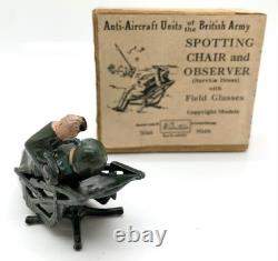 Britains Toy Soldiers Spotting Chair And Observer Boxed 1731