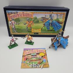 Britains Toy Soldiers Tournament Knights Set 08762 Mounted With Lance Boxed 1997