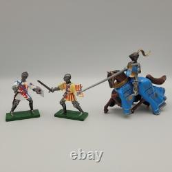 Britains Toy Soldiers Tournament Knights Set 08762 Mounted With Lance Boxed 1997