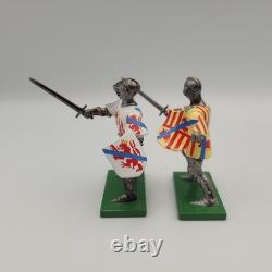 Britains Toy Soldiers Tournament Knights Set 08762 Mounted With Lance Boxed 1997