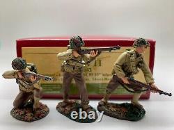 Britains Toy Soldiers Wwii Breakout Normandy 1944 Us 30th Cover Fire Set 17643