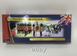 Britains Trooping The Colour Scots Guards Officers And Guardsman 40115 Boxed