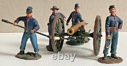 Britains Union Artillery Set #2 Loading Canister 4 man crew US Civil War #31056