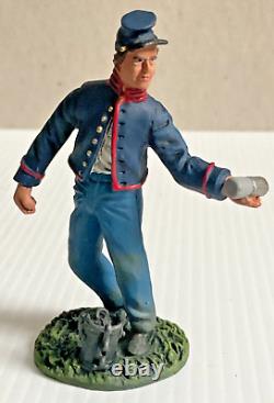 Britains Union Artillery Set #2 Loading Canister 4 man crew US Civil War #31056