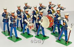 Britains United States Marine Corps 8th & I Drum & Bugle Corps 1955 Band #17780