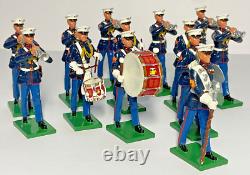 Britains United States Marine Corps 8th & I Drum & Bugle Corps 1955 Band #17780