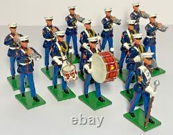 Britains United States Marine Corps 8th & I Drum & Bugle Corps 1955 Band #17780