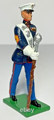 Britains United States Marine Corps 8th & I Drum & Bugle Corps 1955 Band #17780