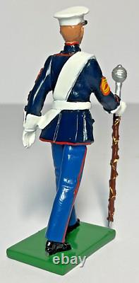 Britains United States Marine Corps 8th & I Drum & Bugle Corps 1955 Band #17780