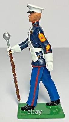 Britains United States Marine Corps 8th & I Drum & Bugle Corps 1955 Band #17780