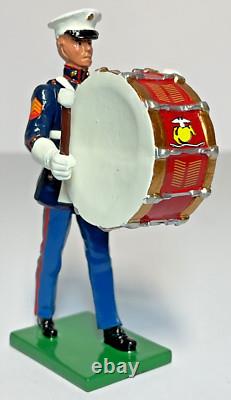 Britains United States Marine Corps 8th & I Drum & Bugle Corps 1955 Band #17780