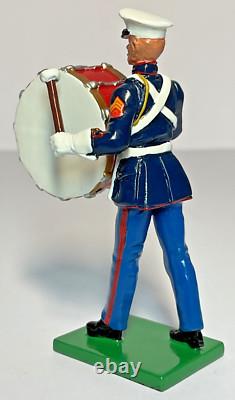 Britains United States Marine Corps 8th & I Drum & Bugle Corps 1955 Band #17780