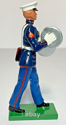 Britains United States Marine Corps 8th & I Drum & Bugle Corps 1955 Band #17780