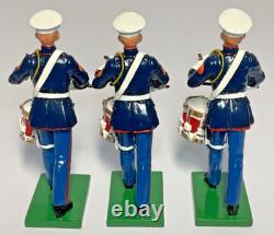 Britains United States Marine Corps 8th & I Drum & Bugle Corps 1955 Band #17780