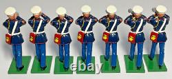 Britains United States Marine Corps 8th & I Drum & Bugle Corps 1955 Band #17780