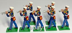 Britains United States Marine Corps 8th & I Drum & Bugle Corps 1955 Band #17780