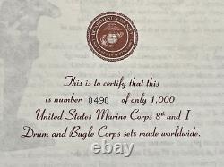 Britains United States Marine Corps 8th & I Drum & Bugle Corps 1955 Band #17780