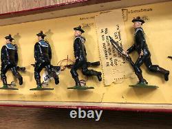 Britains VERY RARE Boxed set 143 French Matelots. Very Fine. Pre war