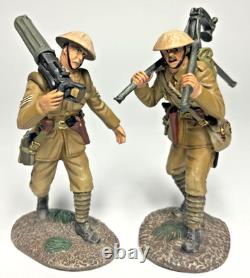 Britains Very Rare 1916 British Vickers Gun On The Move, Card Box Set WW1 #23022
