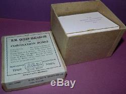 Britains Vintage 1937 Lead Queen Elizabeth In Coronation Robes #1505 Mint Boxed