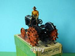 Britains Vintage 1948 Boxed Lead #127f Fordson Major Farm Tractor Spudded Wheels