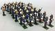 Britains Vintage 1960's Royal Marines Bandsmen Parade Of 44 Plastic Toy Soldiers
