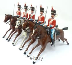 Britains Vintage Lead Mounted Devon Yeomanry Cavalry