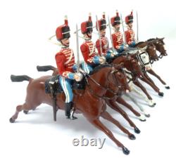 Britains Vintage Lead Mounted Devon Yeomanry Cavalry